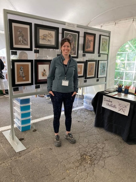 First Steps Under The Tent: My First Art Show