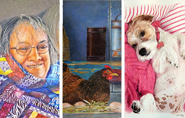 July 2023 Showcase - Colored Pencil Artwork