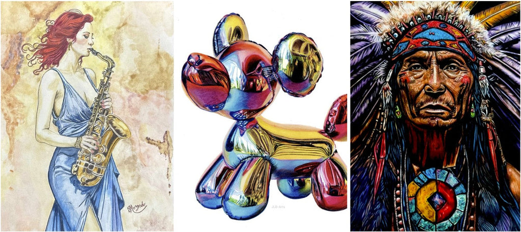 March 2026 Showcase - Colored Pencil Artwork