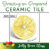 CP Surfaces: Drawing on Prepared Ceramic Tile: A Demo with Beth Daleo
