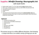 Mindful Drawing - Neurographic Art - Jelly Bean Class with Scott Krohn