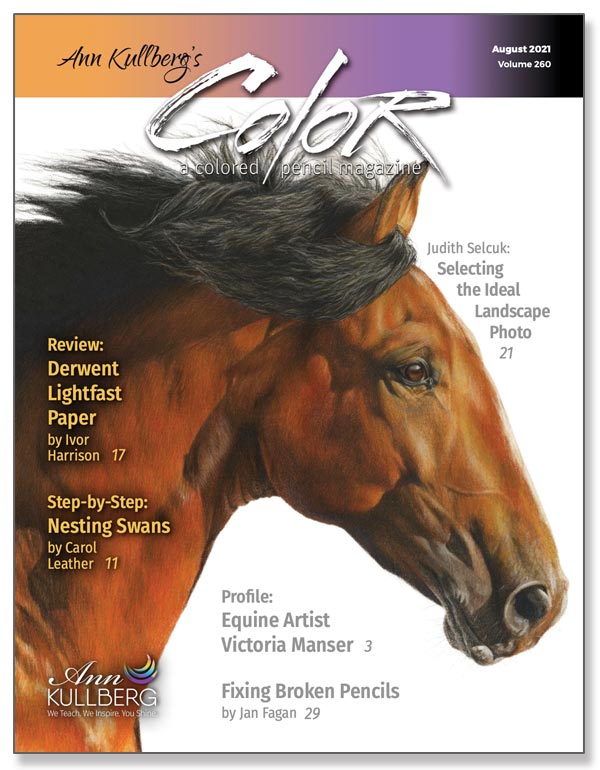 August 2021 - Ann Kullberg's COLOR Magazine - Instant Download