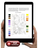 VIVID Colored Pencil - Step by Step Instruction