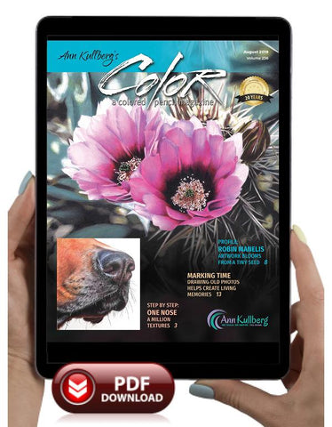 August 2019 - Ann Kullberg's COLOR Magazine - Instant Download