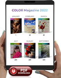 COLOR 2022 Entire year of issues - COLOR Magazine Collection Book