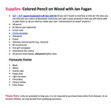 Colored Pencil on Wood - Jelly Bean Class with Jan Fagan