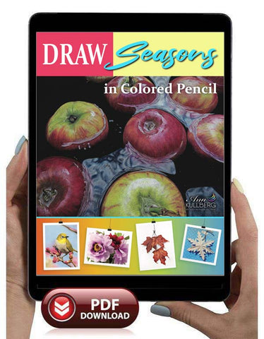 DRAW Seasons in Colored Pencil