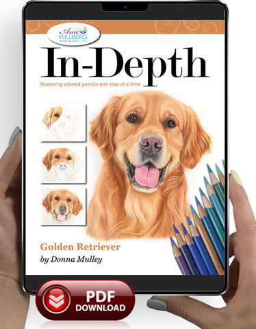 Golden Retriever: In-Depth Colored Pencil Tutorial
