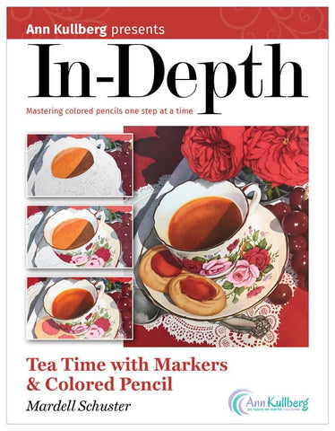 Tea Time with Markers & Colored Pencil: In-Depth Tutorial