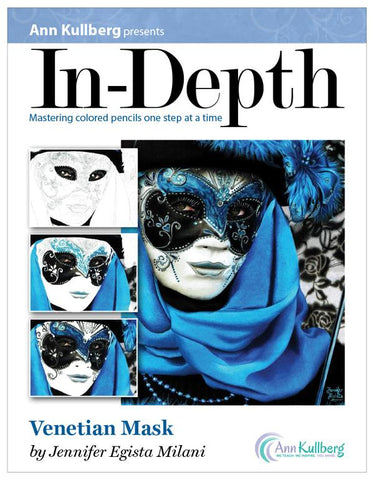 Venetian Mask: In-Depth Colored Pencil Tutorial