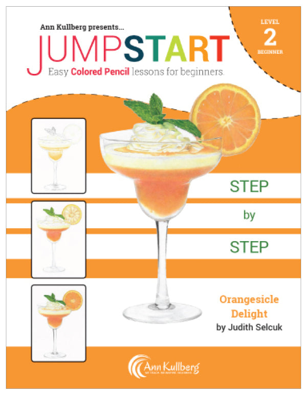 Jumpstart Level 2: Orangesicle Delight in Colored Pencil