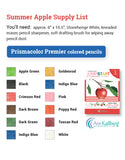 Jumpstart Level 1: Summer Apple in Colored Pencil