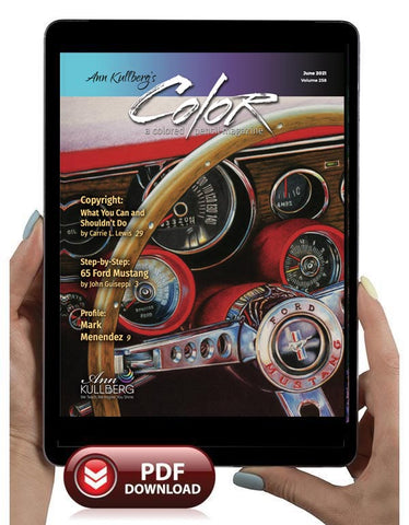June 2021 - Ann Kullberg's COLOR Magazine - Instant Download