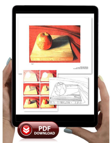 Apple & Wood Colored Pencil Project Kit