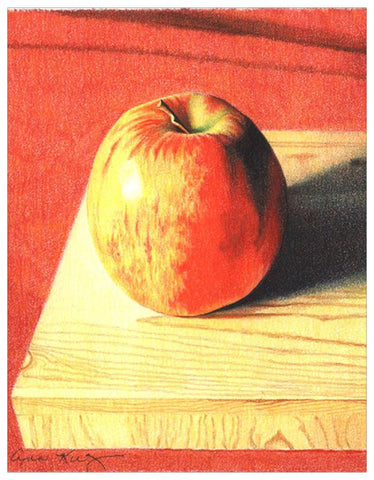 Apple & Wood Colored Pencil Project Kit