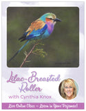 Lilac Breasted Roller - Pajama Class with Cynthia Knox