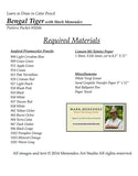 Mark Menendez: Bengal Tiger Colored Pencil Tutorial