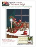 Mark Menendez: Christmas Sleigh Colored Pencil Tutorial