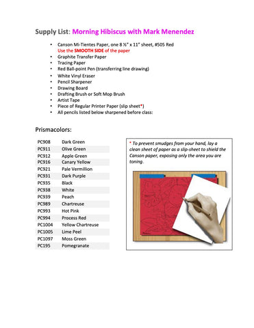 Video Workshop: Morning Hibiscus with Mark Menendez