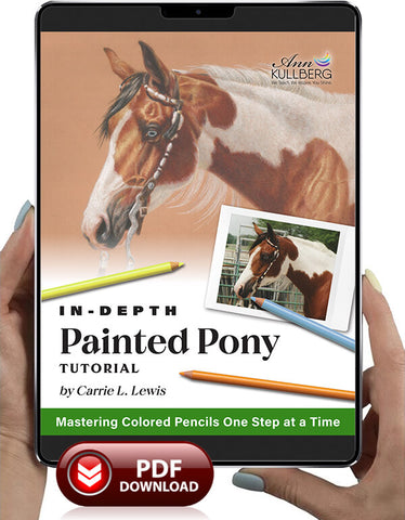 Painted Pony: In-Depth Colored Pencil Tutorial