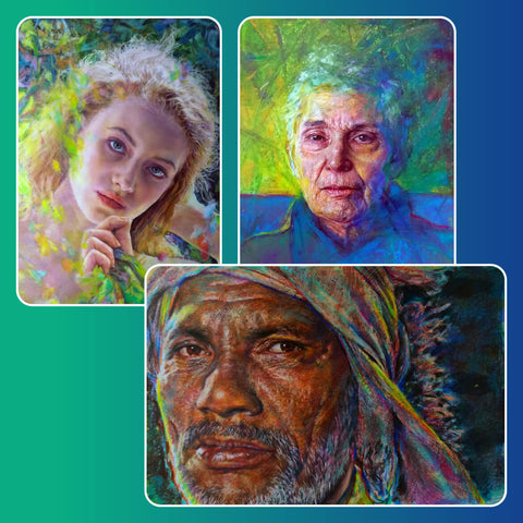 Portraiture with a Twist - Pajama Class with Peggy Magovern