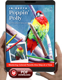 Poppin' Polly: In-Depth Colored Pencil Tutorial