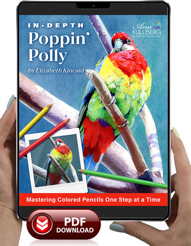 Poppin' Polly: In-Depth Colored Pencil Tutorial