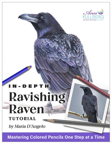 Ravishing Raven: In-Depth Colored Pencil Tutorial