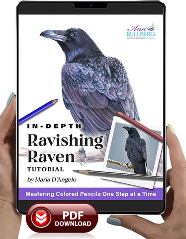 Ravishing Raven: In-Depth Colored Pencil Tutorial