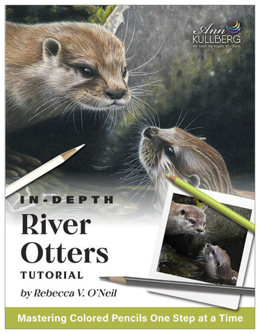 River Otters: In-Depth Colored Pencil Tutorial