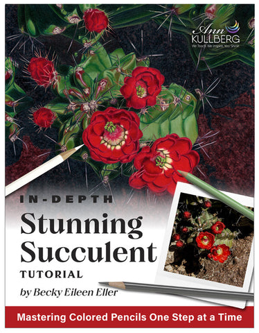 Stunning Succulent: In-Depth Colored Pencil Tutorial