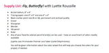 Fly, Butterfly! - Jelly Bean Class with Lyette Roussille