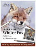 Winter Fox: In-Depth Colored Pencil Tutorial