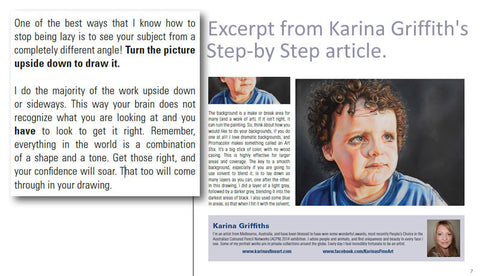 April 2015 - Ann Kullberg's Colored Pencil Magazine - Instant Download