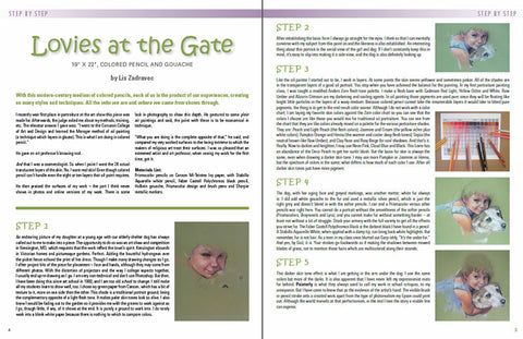 January 2015 - Ann Kullberg's Colored Pencil Magazine - Instant Download