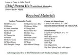 Mark Menendez: Chief Raven Hair Colored Pencil Tutorial Digital Download