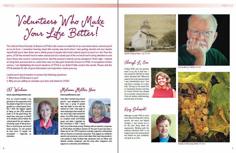 May 2014 - Ann Kullberg's Colored Pencil Magazine - Instant Download