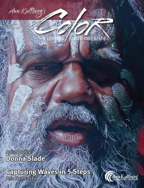 May 2015 - Ann Kullberg's Colored Pencil Magazine - Instant Download