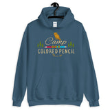 Camp Colored Pencil Hooded Sweatshirt