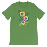 Colored Pencil Flowers Short-Sleeve Unisex T-Shirt