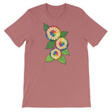Colored Pencil Flowers Short-Sleeve Unisex T-Shirt