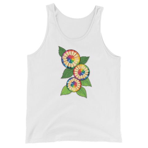 Colored Pencil Flowers Unisex Tank Top