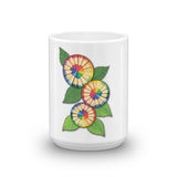 Colored Pencil Flowers Mug