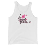 I Heart Colored Pencils Unisex Tank Top