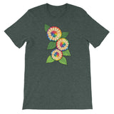 Colored Pencil Flowers Short-Sleeve Unisex T-Shirt