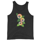 Colored Pencil Flowers Unisex Tank Top