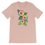 Colored Pencil Flowers Short-Sleeve Unisex T-Shirt