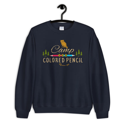 Camp Colored Pencil Sweatshirt