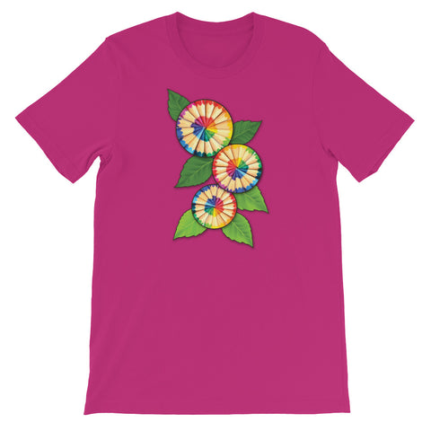 Colored Pencil Flowers Short-Sleeve Unisex T-Shirt