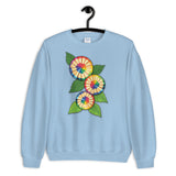 Colored Pencil Flowers Sweatshirt